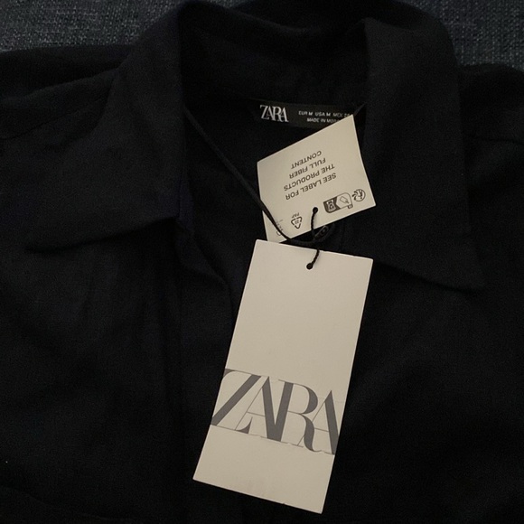 Zara linen blend dress - Picture 7 of 11